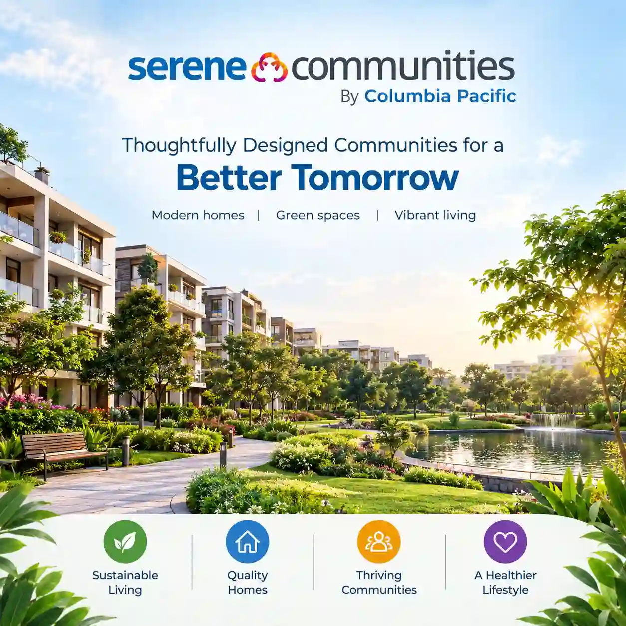 Serene Communities Logo - Developer of Serene Shenbagam in Coimbatore