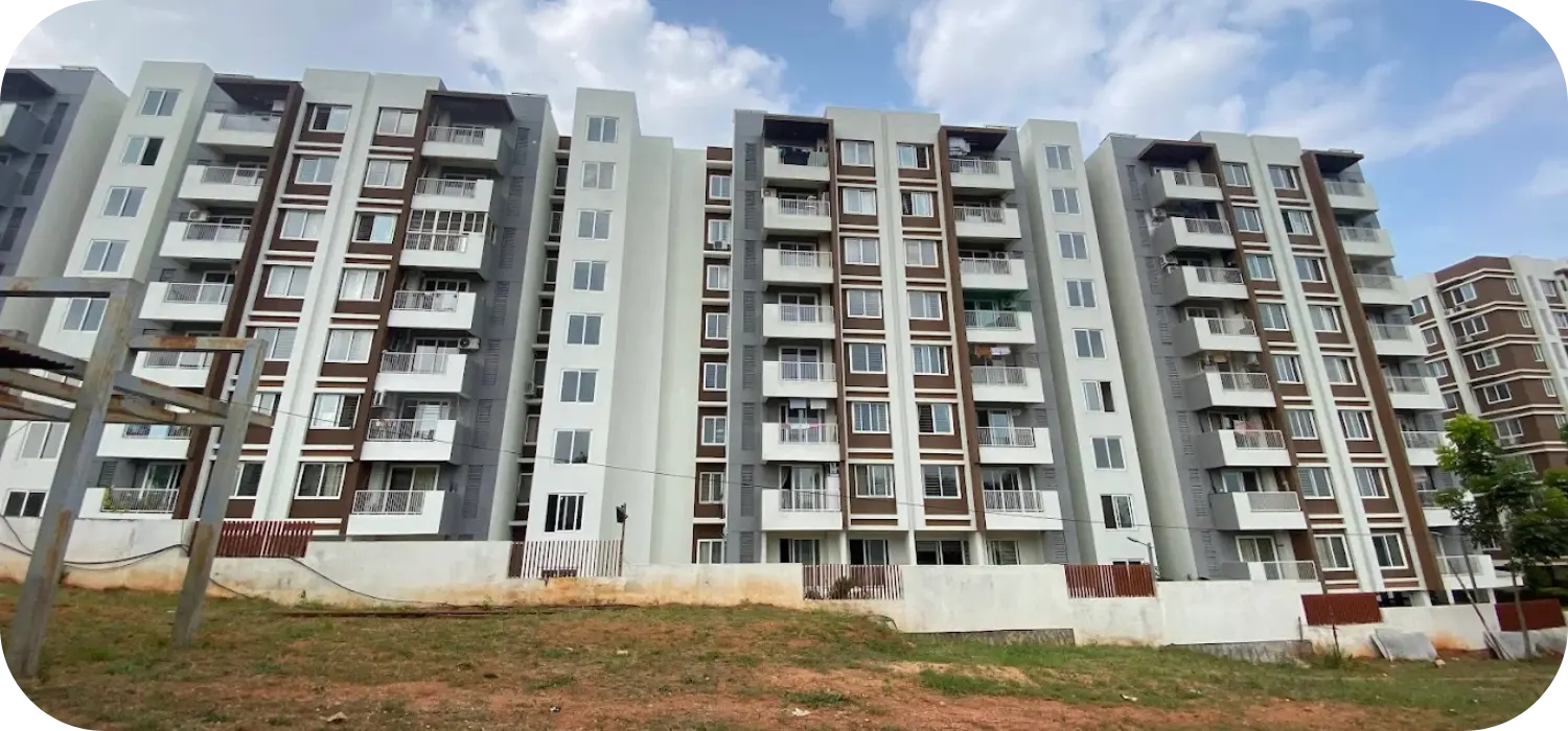 Master plan of Serene Sagara Mysuru residential project in Karnataka